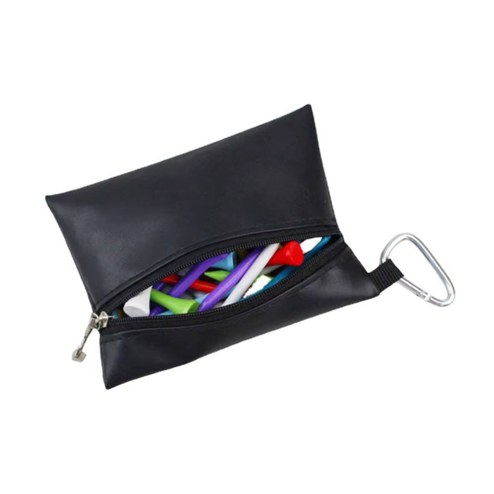 Golf Ball Tee Golf Accessories Storage Pouch for Golfer Golf Tee Bag Golf Tee Storage Bag Golf Tee Holder Bag Golf Tack Bag
